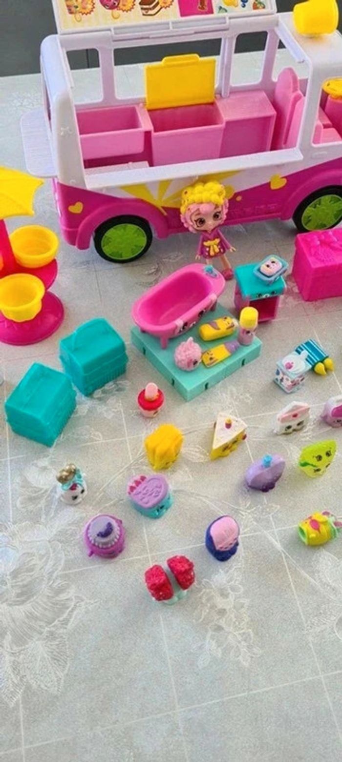 Lot shopkins + camion glacier - photo numéro 3