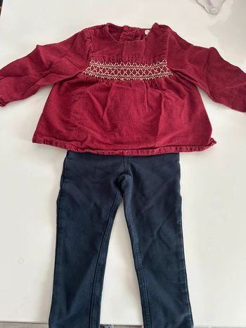 Ensemble rouge et bleu