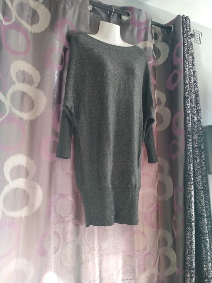 Robe pull "Atmosphère" T:S - photo numéro 3