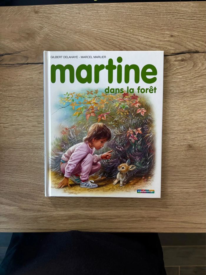 Livre Vintage Martine dans la forêt