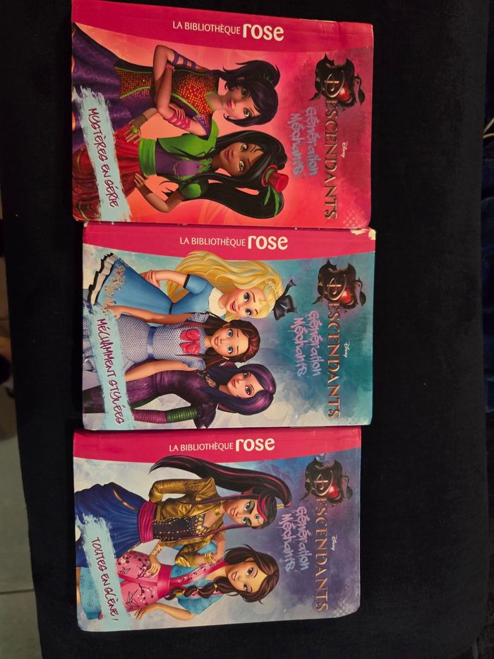 3 livres descendants