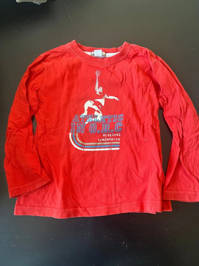 Tee shirt manches longues orchestra 4 ans