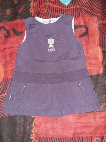 Petite robe violette 3mois