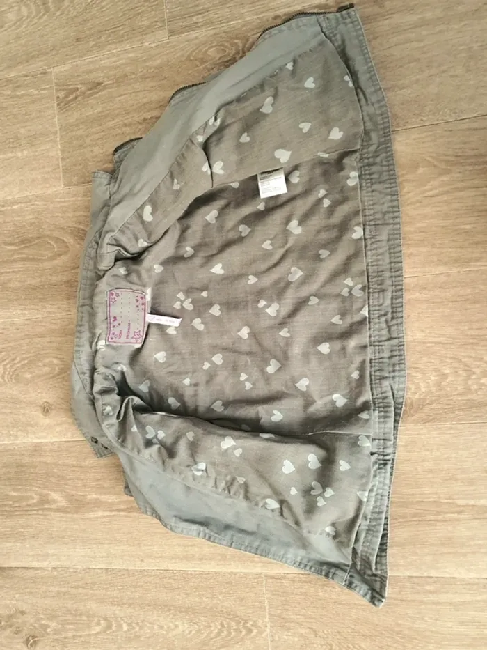 Veste grise à zip taille 6 ans - photo numéro 3