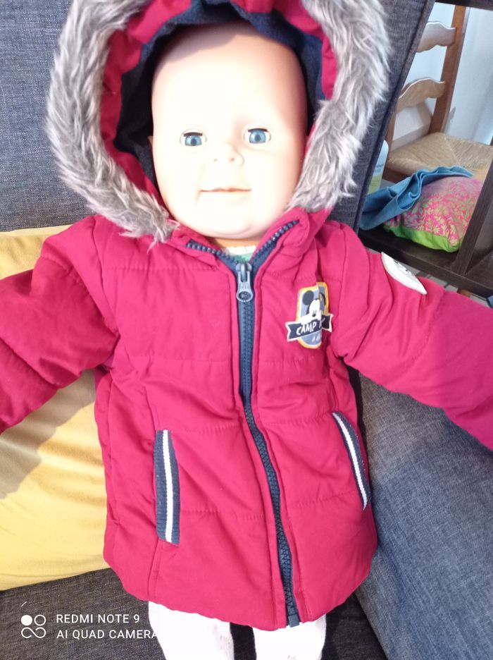 blouson effigie Mickey de CA 18mois réf 373 D2 - photo numéro 3
