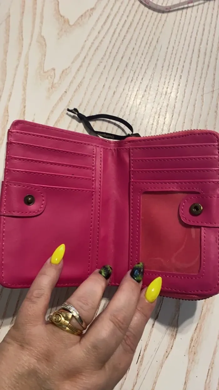 sac bandoulière + portefeuille la vida es chula Desigual - photo numéro 7