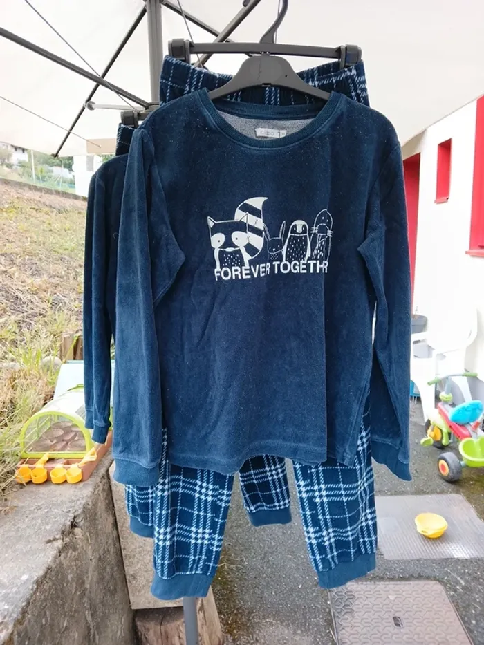 Lot pyjama jumeaux