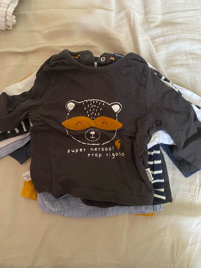 Lot t shirt manches longues 3M - photo numéro 9