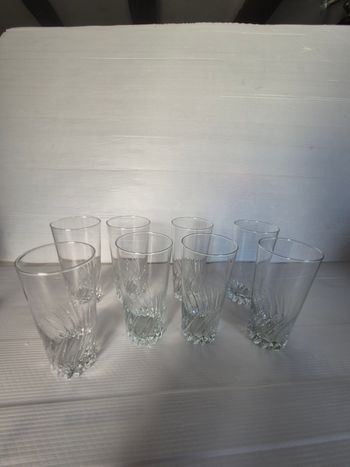 Lot de 8 verres