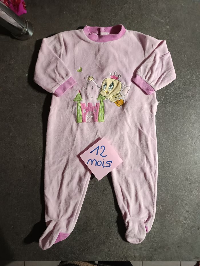 Pyjama titi 12 mois - photo numéro 2