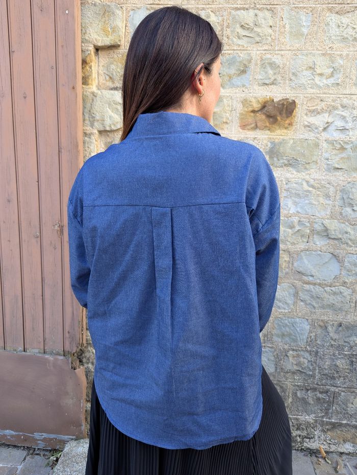 Chemise en jean Manchester coupe oversize
Taille S/M - photo numéro 4