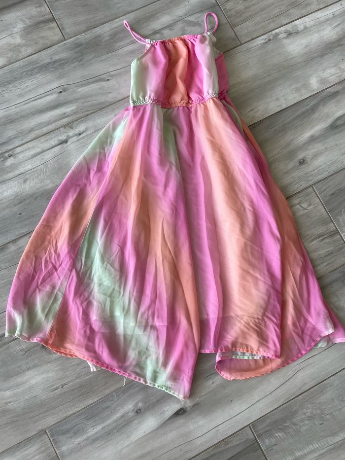 Robe à bretelles T 8-9 ans H&M multicolore - photo numéro 2