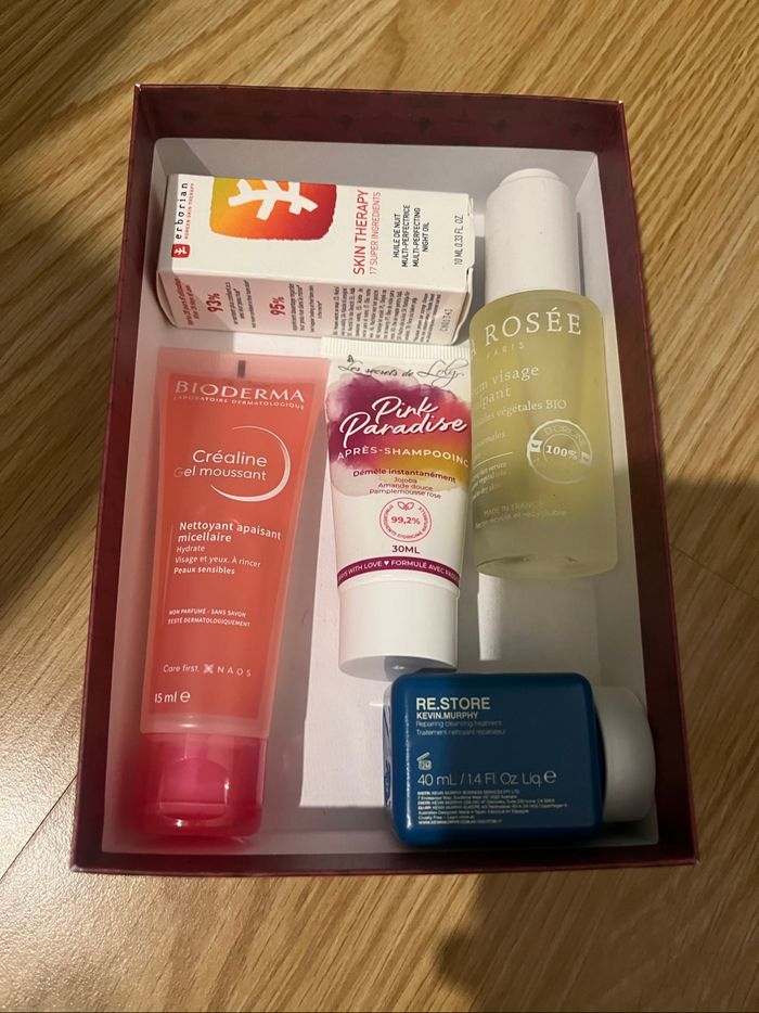 Lot soins visage & cheveux – Neufs