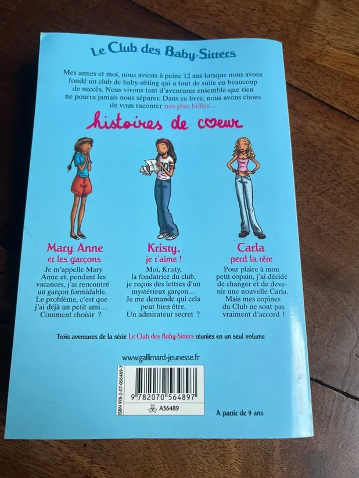 Le club des baby-sittersde ann M. Martin - photo numéro 6