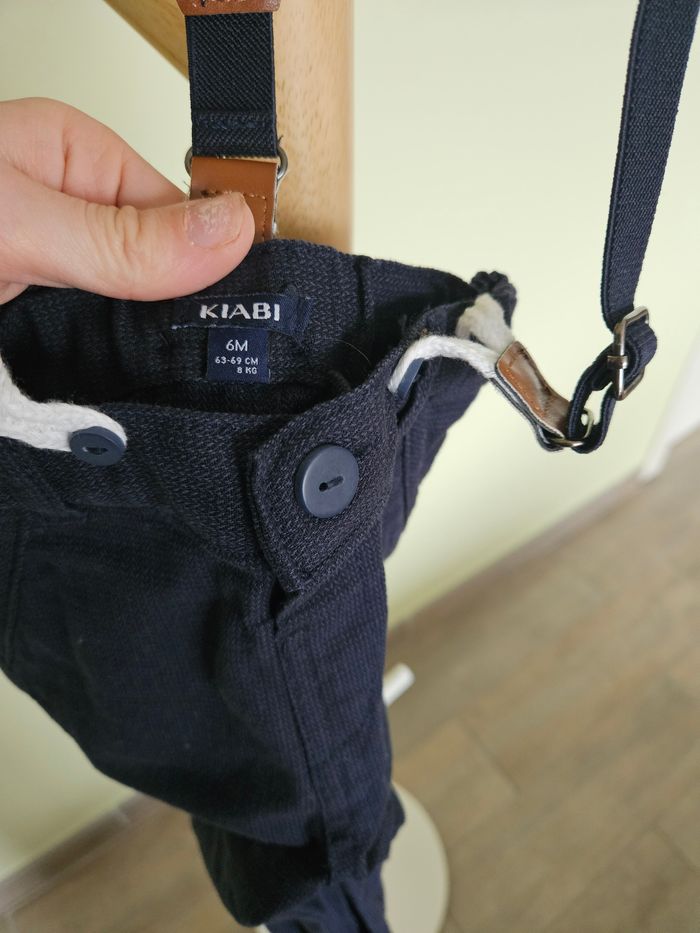 Pantalon garçon à bretelles - photo numéro 2