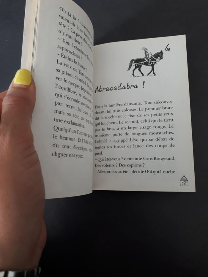 Livre la cabane magique le mystérieux chevalier - photo numéro 4