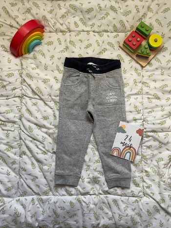 pantalon de jogging gris lien de serrage 24 mois gémo