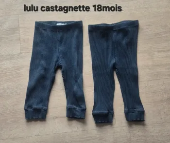 Lot Legging lulu castagnette
