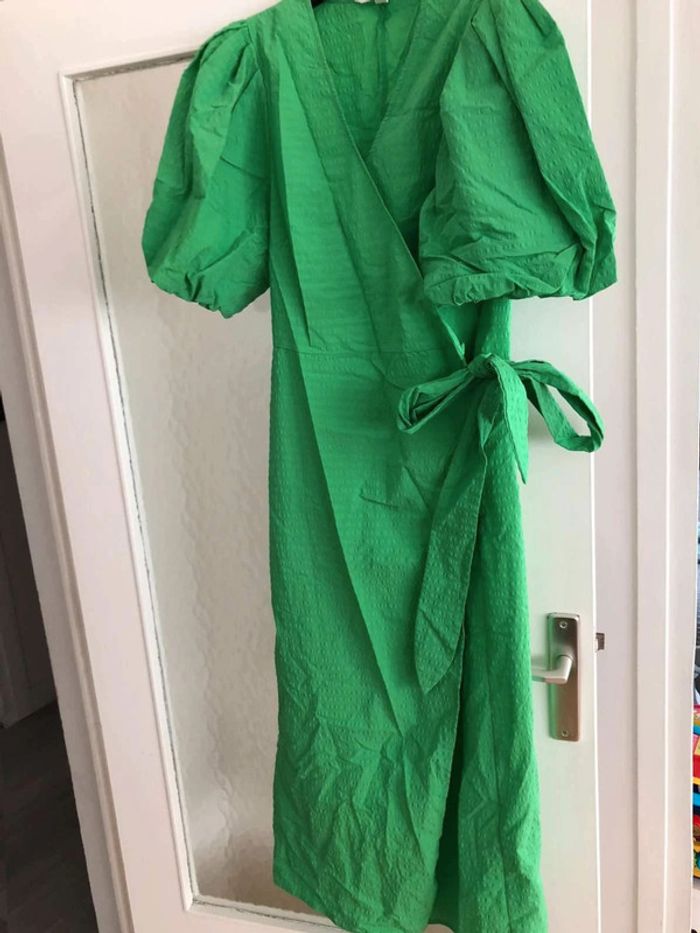 Robe longue verte