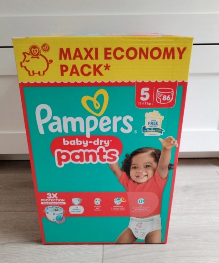 Couche pampers Baby Dry