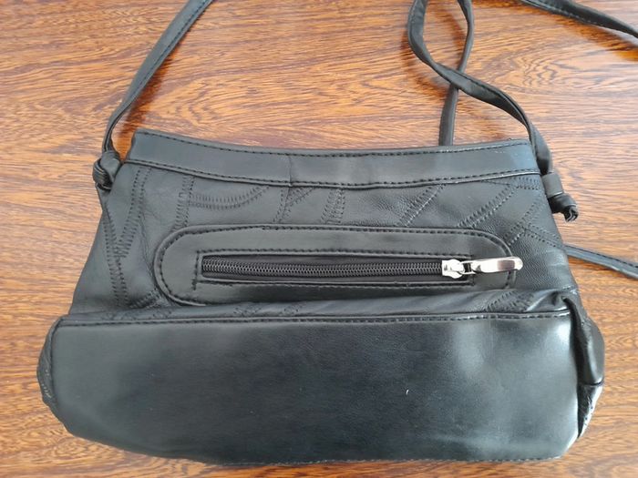 Sac en cuir noir - photo numéro 2