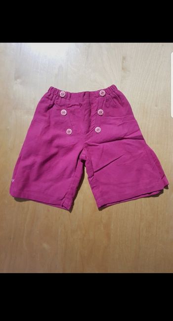 Bermuda bébé fille 6 mois