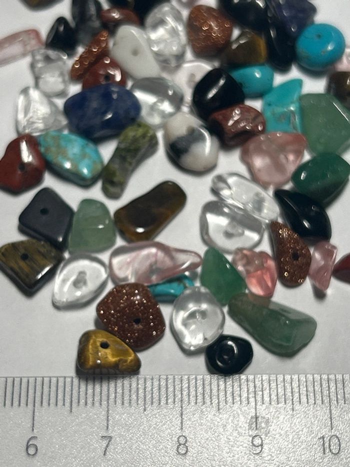 A808, Ensemble de perles chips - photo numéro 5