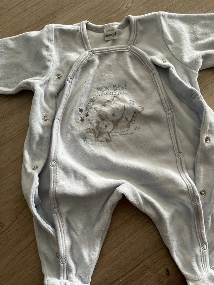 Pyjama 1 mois 54cm - photo numéro 4