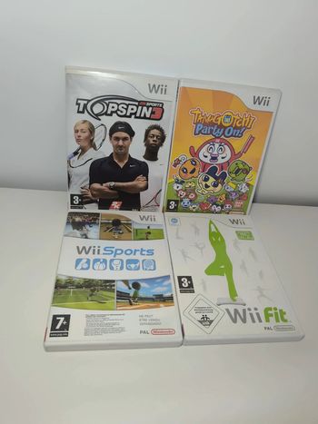 Wii - lot de 4 jeux
