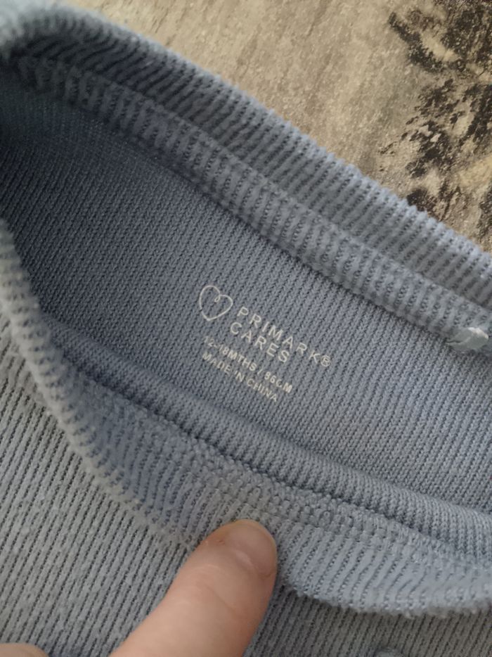 Pyjama 2 pièces pour bébé garçon chaud 12-18 mois Primark - photo numéro 3