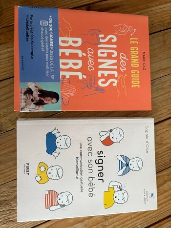 Livres signer avec bébé