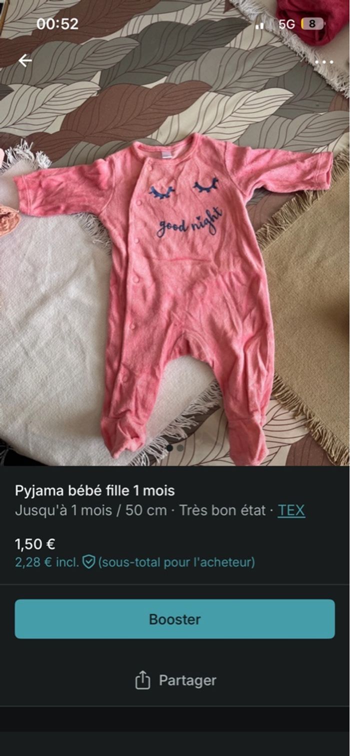 Pyjama bébé