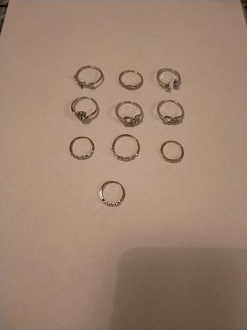 10 bagues fantaisies