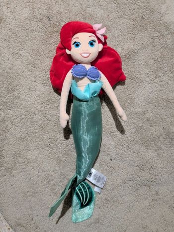 Poupée peluche Ariel la petite sirène Disney 
