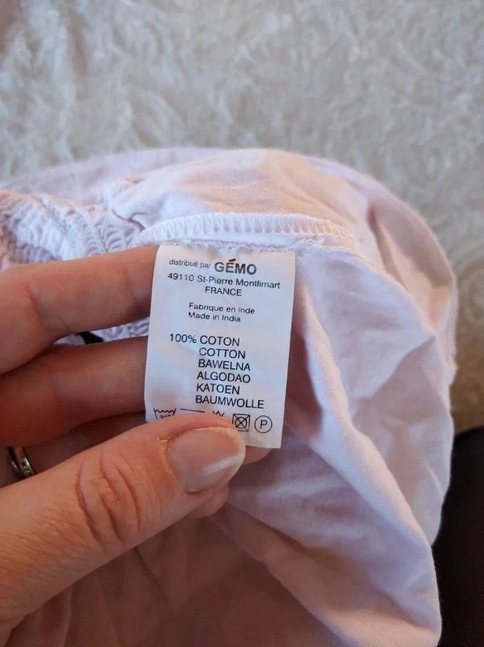 Jupe Fille 6 mois Fleurs Gémo 100% coton - photo numéro 8