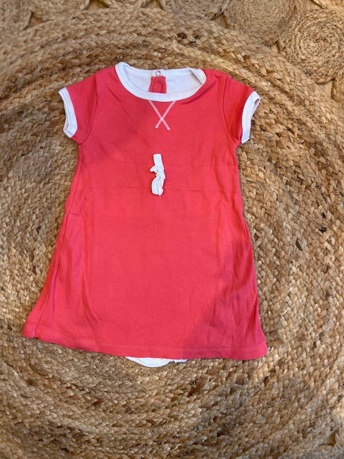 Robe body fille 18 mois Petit Bateau