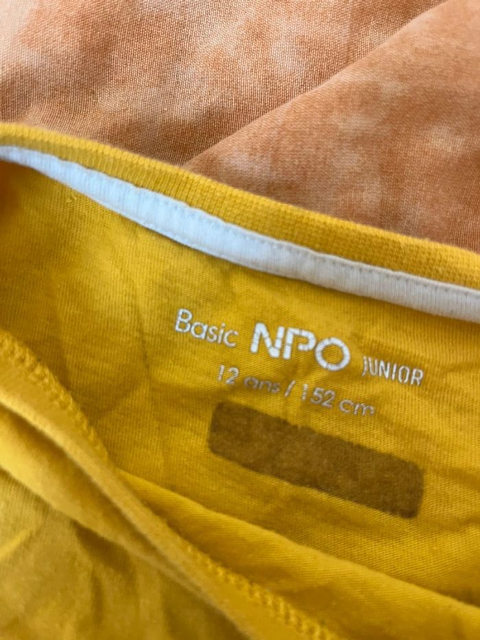 T shirt jaune - photo numéro 3