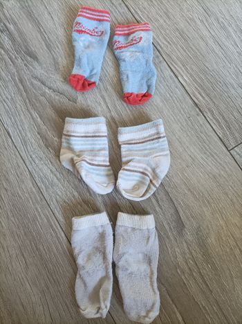 Lot de chaussettes bébé