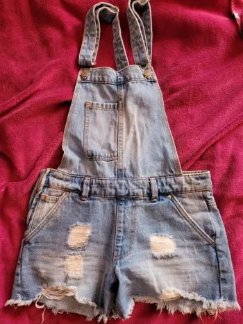 Combishort en jean