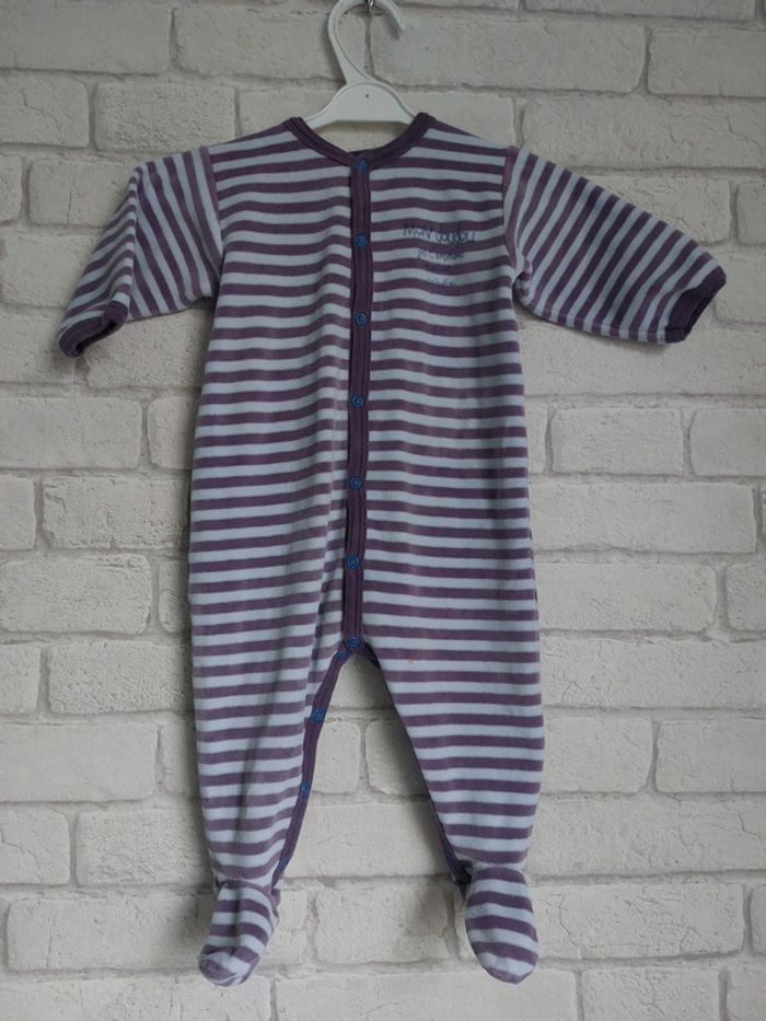 Pyjama Petit Bateau taille 6 mois / 67 cm