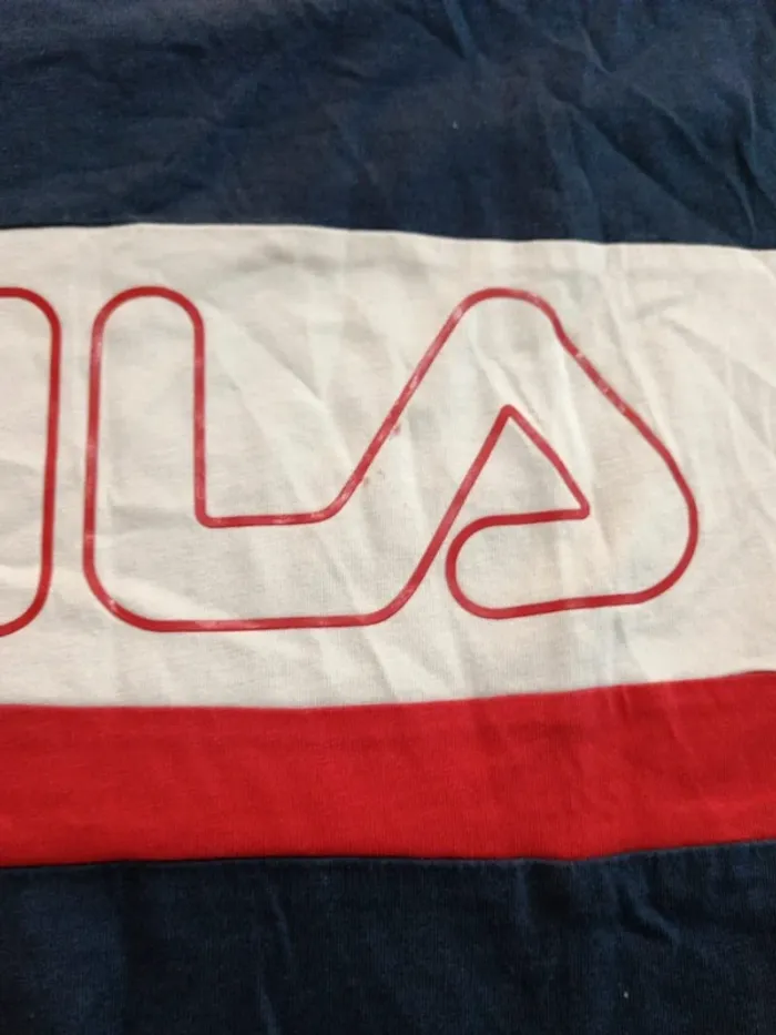 C57 t-shirt marine Fila 15-16 ans - photo numéro 3