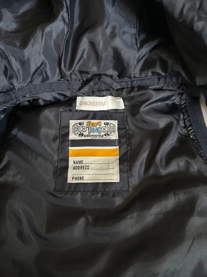 3 ans doudoune sans manches orchestra - photo numéro 2