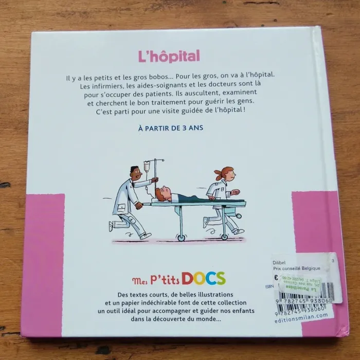 Livre Mes p'tits docs L'hôpital - photo numéro 2