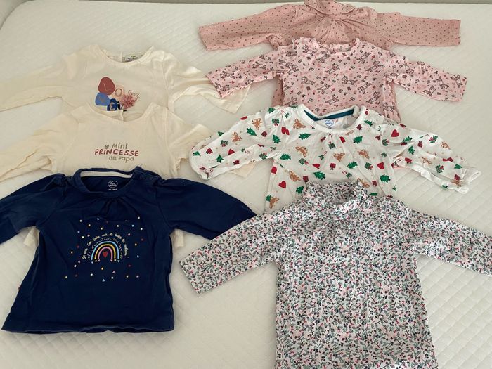 Lot de t shirt à manches long yes