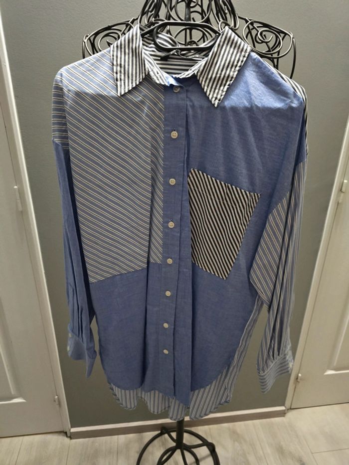 Chemise rayée zara - photo numéro 4