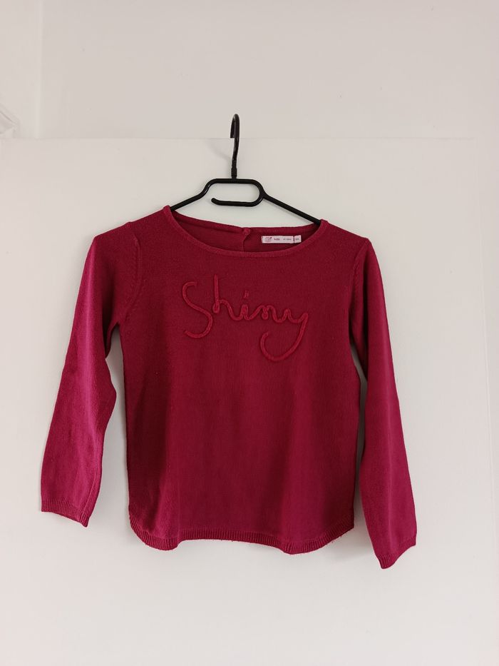 Pull bordeaux Gémo