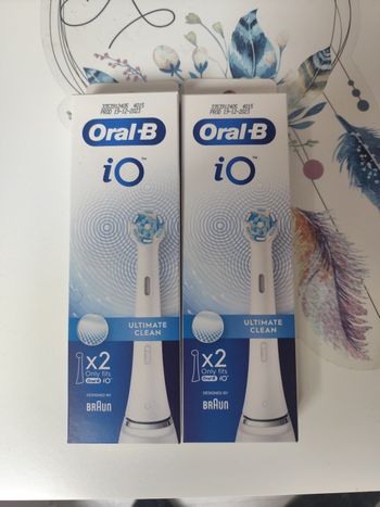 4 Brosses de rechange Oral-B iO Ultimate Clean