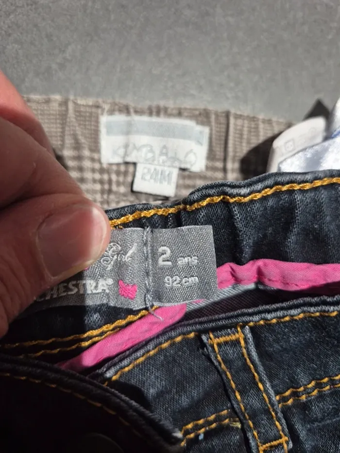 Lot Pantalons,  Fille 24 mois - photo numéro 7