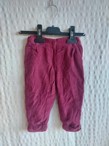 Pantalon velours Kitchoun 18 mois