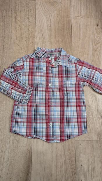 Chemise manches longues bout'chou 18 Mois